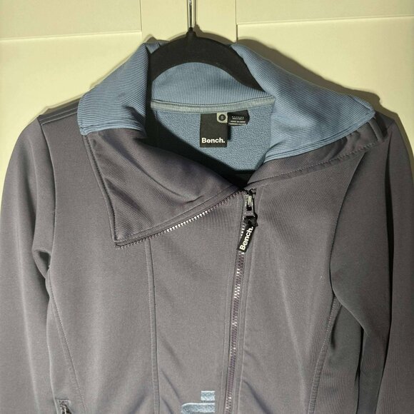 Bench Women' s Sweater Zipper pockets Purple SMALL - Picture 7 of 10